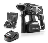 STAHLWERK Trapano avvitatore a batteria senza spazzole 20V/4Ah, 0-1350 min-1, SDS-plus, 4 funzioni: foratura, foratura a percussione, scalpellatura, modalità vibrazione