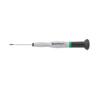 Stahlwille 47533009 Hexagon Socket Electronics Screwdriver with Black Tips & Comfortable Handle, Lightweight, Precision Screwdriver for Hex Head Fasteners, Size 0.9mm/0.035 inch, Blade Length 40mm