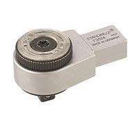 STAHLWILLE 735/4 | 1/4" - Cricchetto da infilare a denti fini, 9 x 12 mm, da inserire in chiave dinamometrica, design compatto, prodotto in Germania
