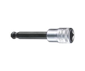 STAHLWILLE Bussola esagonale, attacco 1/2", lunga testa sferoidale, Esagono: 6mm Quantità:1