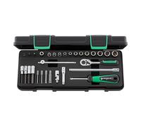 Stahlwille Set di chiavi a bussola, attacco quadro 1/4", modello:6, 30pz. Quantità:30