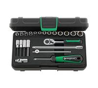 STAHLWILLE - Set di chiavi a bussola con attacco quadro da 1/4 pollice 22 pezzi, Modello: 6 6