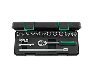 STAHLWILLE Set di chiavi a bussola con attacco quadro 3/8" 15pz., Modello: 12 Quantità:1