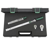 STAHLWILLE Set di chiavi dinamometriche da 4 pezzi, 8 - 200 N·m | con cricchetto da infilare 3/8" + 1/2" | in scatola di plastica | Made in Germany