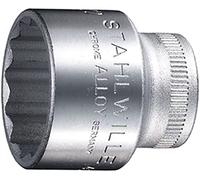 Stahlwille STW45 A916 3/20,3 cm "Drive 9/40,6 cm bi-esagonale - argento