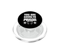 Stai andando in prigione polizia divertente PopSockets PopGrip per MagSafe
