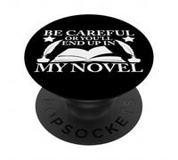 Stai attento o finirai nel mio romanzo grafico PopSockets PopGrip Adesivo