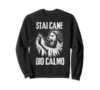 STAI Cane Dio CALMO Felpa