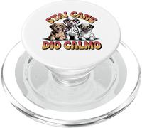 Stai Cane Dio Calmo Golden, Dalmata e Carlino Edition PopSockets PopGrip per MagSafe