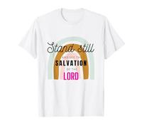 Stai Fermo e Guarda la salvezza del Signore Esodo 14:13 Maglietta