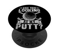 Stai guardando il mio umorismo Putt Golf PopSockets PopGrip Adesivo