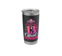 Stai guardando una ragazzina ufficiale del tredicesimo compleanno Bicchiere termico in acciaio inox doppia parete