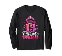 Stai Guardando Una Ragazzina Ufficiale del tredicesimo Compleanno Maglia a Manica