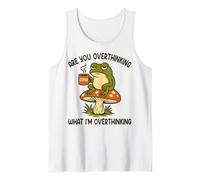 Stai pensando Troppo a Quello Che STO pensando io? Funny Frog Meme Canotta