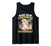 Stai pensando Troppo a Quello Che STO pensando io? Funny Unicorn Canotta