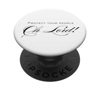 Stai unito. Prega coraggiosamente Fidati del dono della Chiesa della protezione di Dio PopSockets PopGrip Adesivo