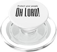 Stai unito. Prega coraggiosamente Fidati del dono della Chiesa della protezione di Dio PopSockets PopGrip per MagSafe