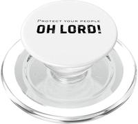 Stai unito. Prega coraggiosamente Fidati del dono della Chiesa della protezione di Dio PopSockets PopGrip per MagSafe