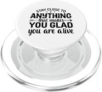 Stai vicino a tutto ciò che ti rende felice di essere vivo PopSockets PopGrip per MagSafe