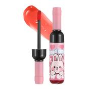 Stain Labbra Vino,Lucidalabbra Opaco - Liquido Rosso Vino Opaco Resistente all'Acqua per Uscite ed Eventi