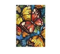 Stained Glass Farfalla bandiere decorative all'aperto bandiere & banner per la decorazione del patio 28x40 double sided