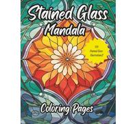 Stained Glass Mandala Coloring Pages