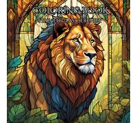 Stained Glass Serenity: A Coloring Book for Calm and Mindfulness