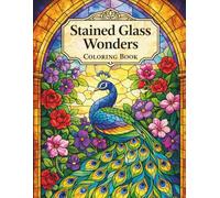 Stained Glass Wonders Coloring Book