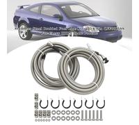 Stainless Braided Fuel Line Kit Quick Fix QFF0015SS Per Chevy HHR Cobalt T0