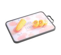 Stainless Cutting Board, Double-Sided Metal Chopping Board Kitchen, Sturdy Non-Slip Multifunctional Food Prep Tool for Slicing Meat 11.22x0.59 inches, Cheese, Frutta, Salad Serving