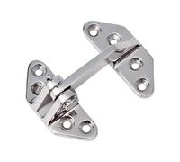 Stainless Hinges - Door Hardware for Cabinet Installation | Marine-Grade Butterfly Design with Corrosions Resistant Build & Smooth Rotation Features for Gate, Furniture and Outdoor Shed