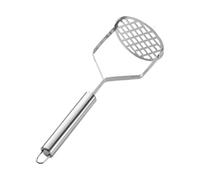 Stainless Potato Masher - Manuale Food Crusher, Stainless Steel Kitchen Tool with Cofortable Handle, Professional Cooking Utensil, Multipurpose Mashing Tool, Home Kitchen Use, for Cooking Baking