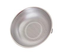 Stainless rice rinsing bowl Steel Rice Washing Bowl Colander Kitchen Strainer Metal Drainers Holder Mixing Basin for Vegetables Fruit rice washing colander Basket stainless steel basin bowl