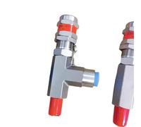 Stainless Steel 316 Pressure RELIEF VALVE 20-6000psig Adjustable 1/4" 3/8" 1/2" Male NPT to Female NPT Safety replace Swagelok(MALE_CP 10-75 PSIG)
