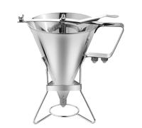 Stainless Steel Batter Funnel - 1800ml Household Baking Dispenser, Pancake Cupcake Pastry Funnel, Kitchen Cooking Tool Set, Restaurant Commercial Batter Dispenser Kit Box | For Home Dining Use Set