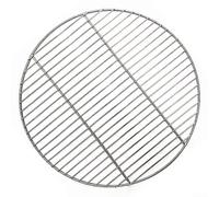 Stainless Steel BBQ Grid Round 30cm Mirror Polish(30cm) | 30cm diameter, mirror polished finish, easy to clean, stainless steel, prevents food sticking