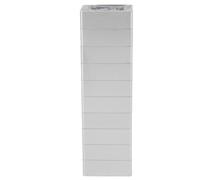 Stainless Steel Cake Forms Set of 10 | Easy to Maintain Baking Tools for 3D Cookies/Cakes/Desserts | Reusable Cookie Cutters with Polished Face (Quadrate 2.3in)