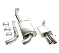 Stainless steel catback exhaust scarico per VW Passat 3C 2.0 turbo 05-2010