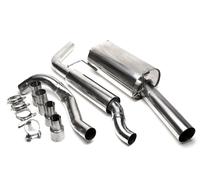 Stainless steel catback per Golf 1 Cabrio ,Scirocco II