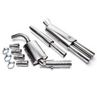 Stainless steel catback per Golf III, Golf III Cabrio, Golf IV Cabrio