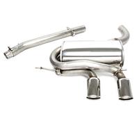 Stainless steel catback scarico per Golf VI R 2.0 dal 2009 turbo