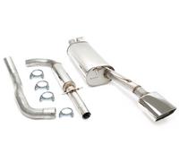 Stainless steel catback scarico per Octavia I 1.8 Turbo RS 01-06
