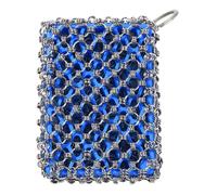 Stainless Steel Chain Mail Scrubber Chainmail Cleaning Tool, Metal Pan