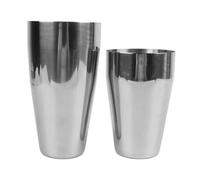 Stainless Steel Cocktail Shaker Set Well Sealed Double Wall Stainless Steel Shaker Tins for Bartenders and Mixologists