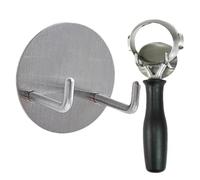 Stainless Steel Coffee Portafilter - Espresso Accessory Organizer | Coffee Machine Accessories, Tamper Station Knock Box Shelf Organizers Kitchen Storage Self Adhesive