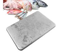 Stainless Steel Cooling Pack, Outdoor Freezer Packs, No Water Needed Quick Freeze Long-Lasting Multi-Use Cooler Accessories for Lunch Bags, 6,93 x 4,57 x 0,51 pollici