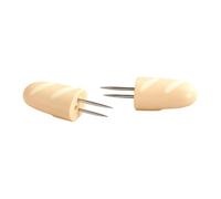Stainless Steel Corn Holders - Heat-Resistant Cob Skewers For Grilling
