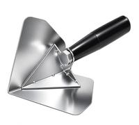 Stainless Steel Corner Trowel for Drywall Inside and Outside Corners (1 pc) | Drywall Corner Tool, 0.8 mm Stainless Steel Blade, ABS Handle, Inside and Outside Corner Finishing