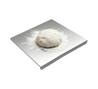 Stainless Steel Cutting Board - 2026 New With Edge Guard Non Slip | 304 Food Grade Dishwasher Safe | Countertop Board For Meat Vegetable Baking Kitchen Food Prep