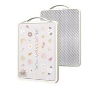 Stainless Steel Cutting Board - Double Sided Chopping Board, Odor Resistant Kitchen Cutting Boards, Compact Cooking Accessory, Outdoor Prep Boards, Stainless Steel Chopping Surfaces for Camping Picnic